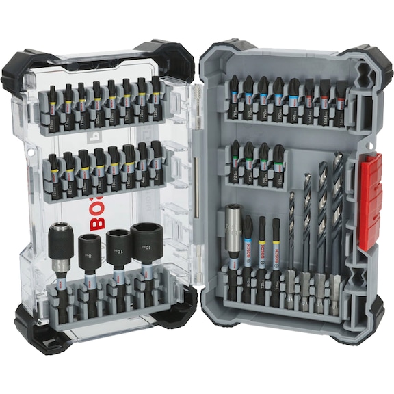 Schrauberbits PRO Impact und Metallbohrer Set 40-teilig BOSCH 2608521U86 - Schraubendrehereinsatz (Sortiment)