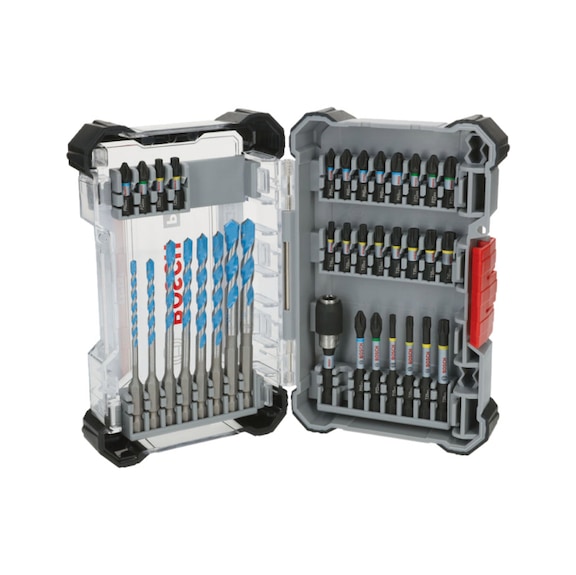 Werkzeugset PRO&nbsp;Impact Gemischtes Set Display 6x35-teilig BOSCH-Nr. 2608522518 - Schraubendrehereinsatz (Sortiment)