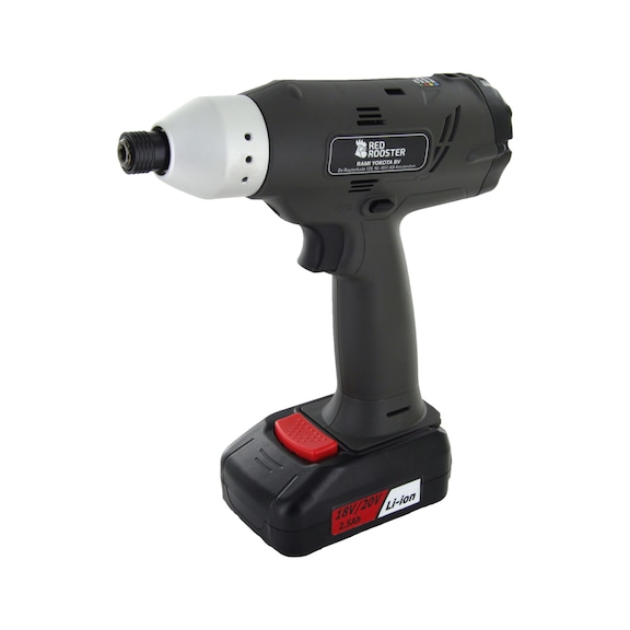 RED ROOSTER Drehschrauber 20V EC 1/4 Zoll-6kant RRI-BCPW08H2 - Schrauber (Akku, Sonstige)