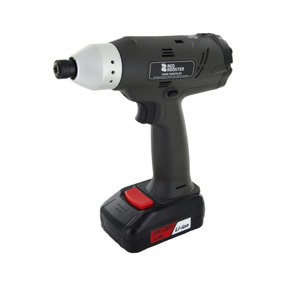 RED ROOSTER Drehschrauber 20V EC 1/4 Zoll-6kant RRI-BCPW16H2 - Schrauber (Akku, Sonstige)