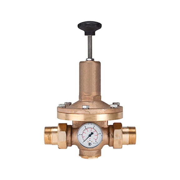 Pressure regulator for water with pressure gauge 101337 - Pressure regulator for water