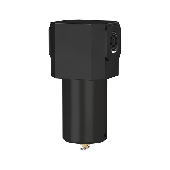 Filter for high pressures up to 40 bar with manual drain valve 101164 - Filter combination (pneumatics)