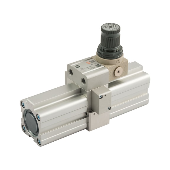 Double piston pressure intensifier (booster) with regulator 101531 - Booster regulator (pneumatics, unspecified)