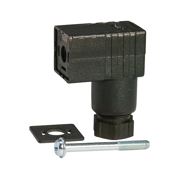RIEGLER Ger&auml;testecker f&uuml;r Mini-Magnetventile 15 mm 106660 - Elektrisches Element f&uuml;r pneumatische Antriebe