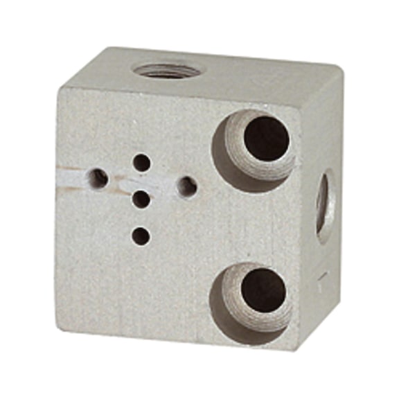 Single base plate 106650 - Subplate for valve (accessory, pneumatics)