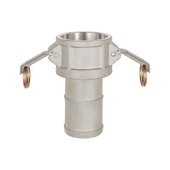 Kamlok quick coupling box Hose connector Type C Aluminium 108032 - Plug-in coupling (hose)