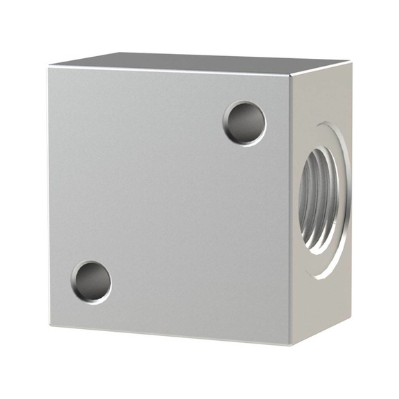 T-Verteiler Aluminium 129676 - Kupplung (Pneumatik)