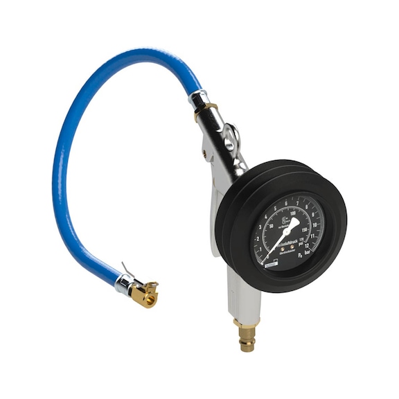 Hand-held tyre pressure gauge in pistol shape with torque connector 114529 - Pressure gauge (hand-held)