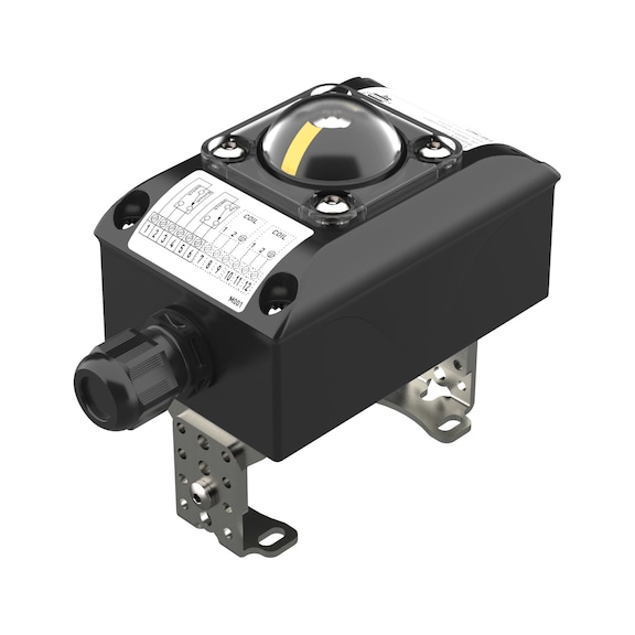 RIEGLER End position feedback aluminium 3D display 117191 - Feedback unit