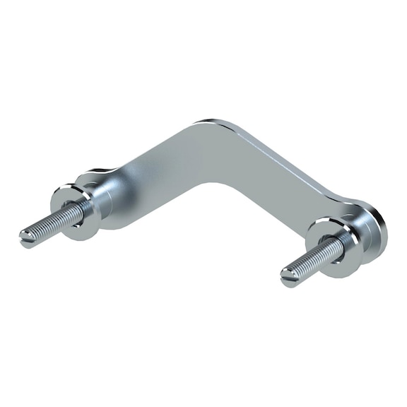 Clamp bracket for installation 117944 - Measuring instrument, pressure (parts)