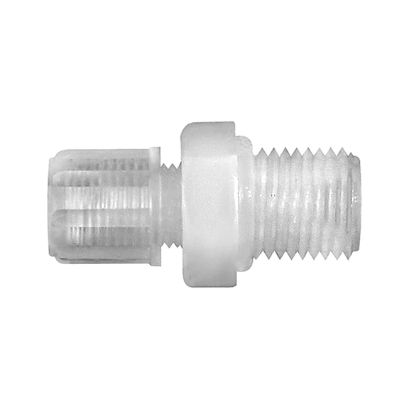 Straight screw-in fitting PFA 110909 - Straight screw-in fitting (pneumatics)