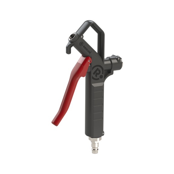 Dosing blow gun plastic without nozzle connectable at the bottom 129361 - Compressed air blasting gun