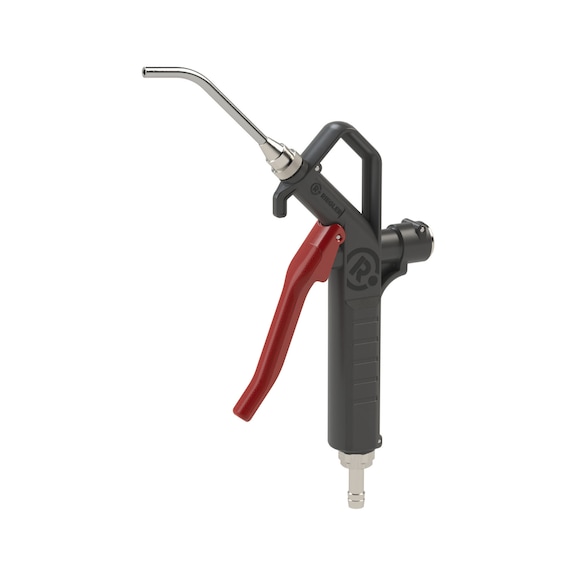 Dosierbare Blaspistole Kunststoff Stabdüse 100 mm unten anschließbar 129384 - Pressluftblaspistole