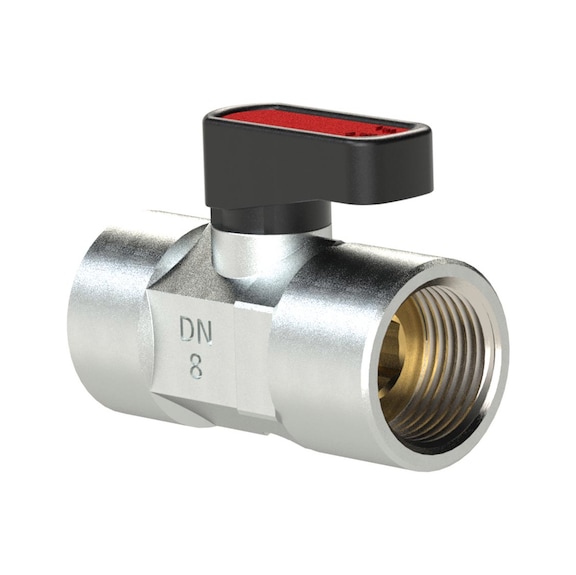 Mini ball valve non-lockable 129824 - Mini ball valve (pneumatics)