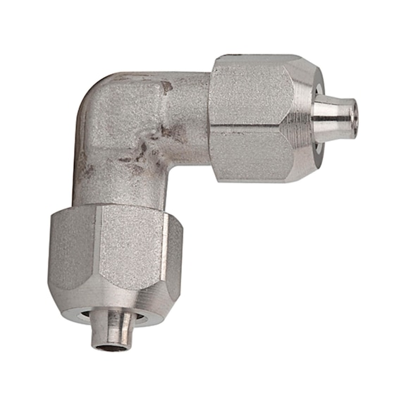 Angle connector stainless steel 1.4404 110713 - Elbow fitting (pneumatics)