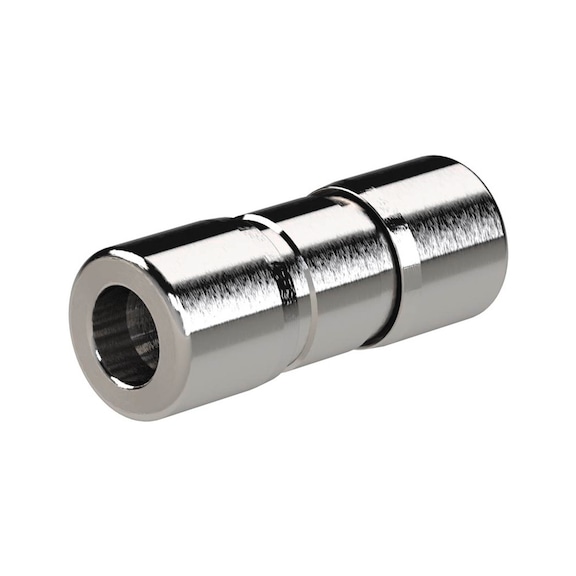 Gerade Steckverbindung NonPlusUltra Edelstahl 1.4404 131687 - Steckverbindung (Pneumatik)