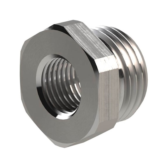 NonPlusUltra reducing nipple 132186 - Push-in fitting parts (pneumatics)