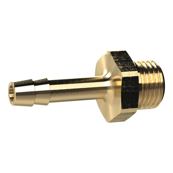 Screw-in hose nozzle brass 132507 - Screw-in hose nozzle (pneumatics)