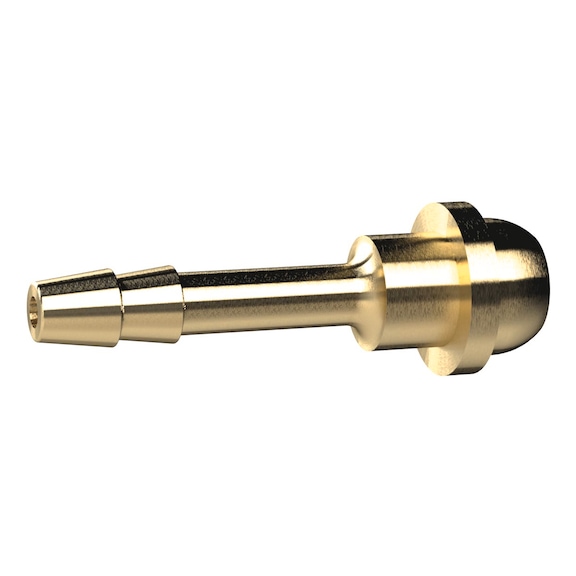 Hose nozzle with ball nipple brass 136305 - Collet screw (pneumatics)