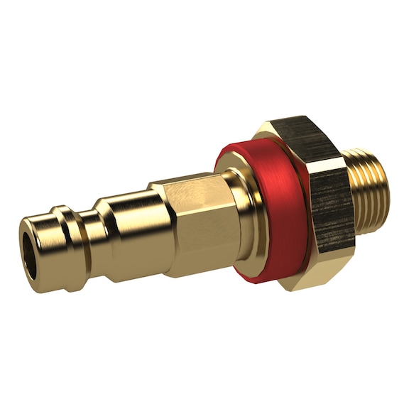 Distinctive nipple Nominal width 5 Bright brass 137005 - Hose fitting (screwed joint )