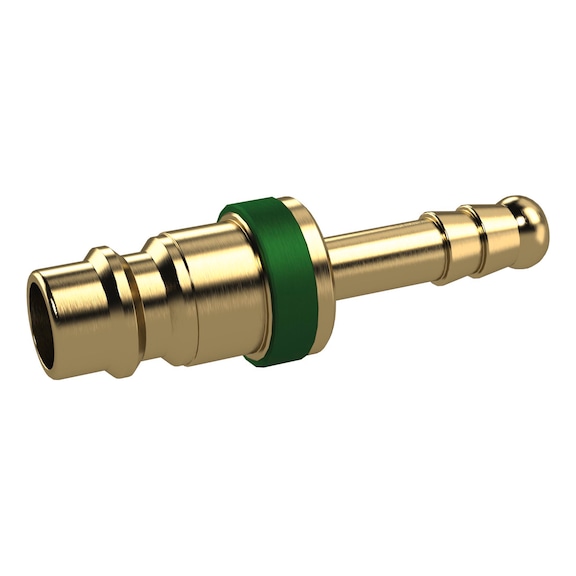 Distinctive insert nozzle Nominal width 7.8 Bright brass 137562 - Hose nozzle (threaded joint)