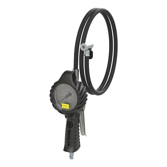 Standard hand tyre inflator with lever plug 137642 - Pressure gauge (hand-held)