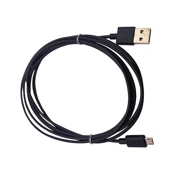 WIKA Micro-USB Typ B auf USB-Kabel f&uuml;r Digitalmanometer Typ CPG1200 137908 - Druckmessger&auml;t (anzeigend, elastisch)
