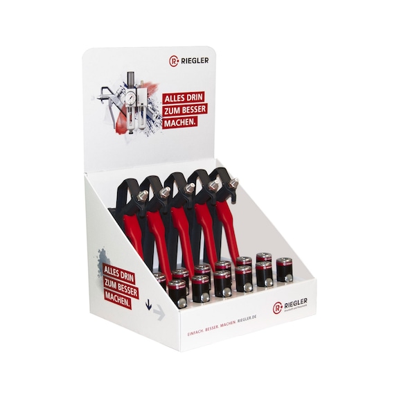 Support for push-button coupling / standard plastic blowguns 144827 - Compressed air blasting gun