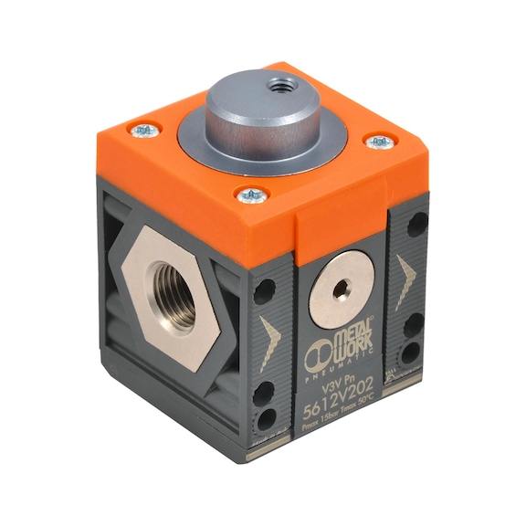 SYNTESI pneumatic shut-off valve without silencer 144870 - Ball valve and non-return valve (pneumatics)