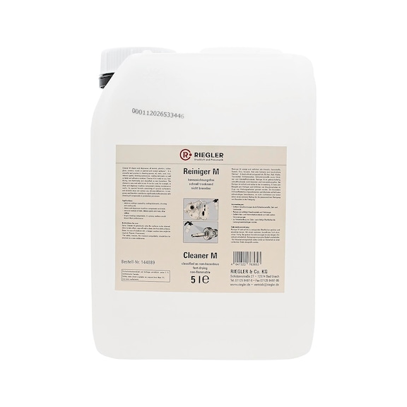 Reiniger M 5 Liter kennzeichnungsfrei schnell trocknend nicht brennbar 144889 - Kontakt-, Korrosionsschutz-, Reinigungsspray