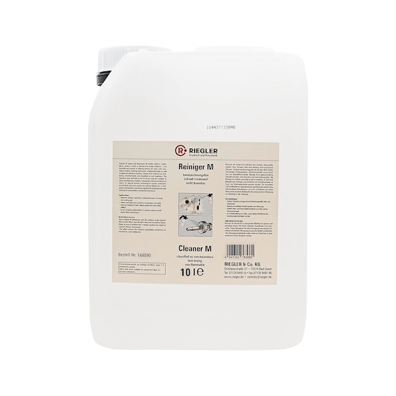 Reiniger M 10 Liter kennzeichnungsfrei schnell trocknend nicht brennbar 144890 - Kontakt-, Korrosionsschutz-, Reinigungsspray