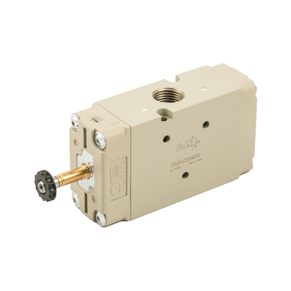 METAL WORK 3/2-way valve electro-pneumatic monostable aluminium 145694 - 3/2 Directional control valve (pneumatics, unspecified)