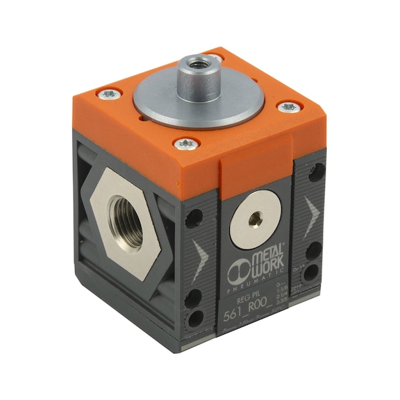 SYNTESI pneumatically piloted pressure regulator without pressure gauge 146088 - Pressure regulator