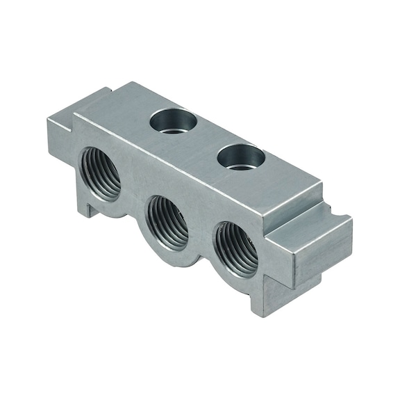 Input plate with seals 146735 - Subplate for valve (accessory, pneumatics)