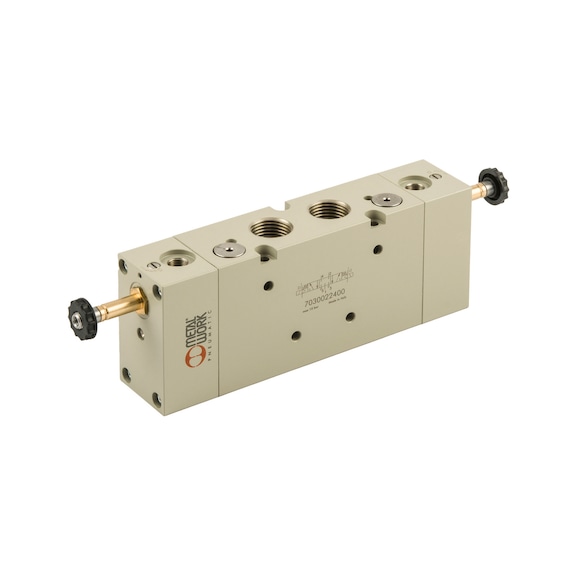 METAL WORK 5/3-Wegeventil elektropneumatisch Mitte entl&uuml;ftet 147136 - 5/3 Wegeventil (Pneumatik, sonstige)