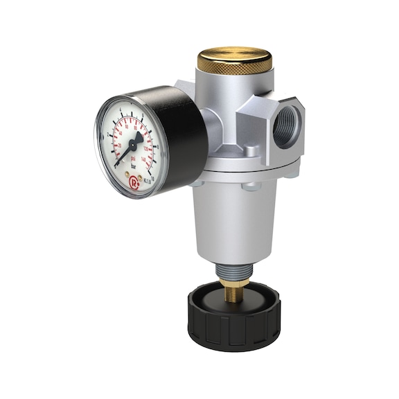 Constant pressure regulator with pressure gauge 147493 - Pressure regulator with pressure gauge