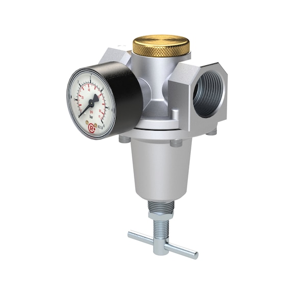 Constant pressure regulator with pressure gauge 147508 - Pressure regulator with pressure gauge