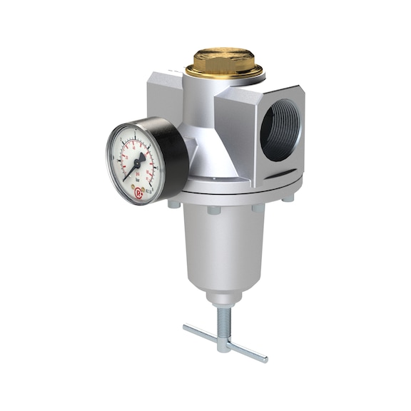Constant pressure regulator with pressure gauge 147526 - Pressure regulator with pressure gauge
