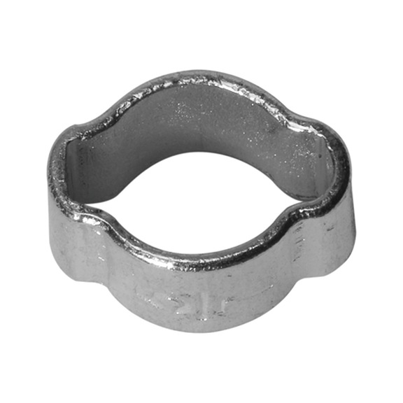2-ear hose clamp blow line galvanised steel 115433 - Tube clamp (pneumatics)