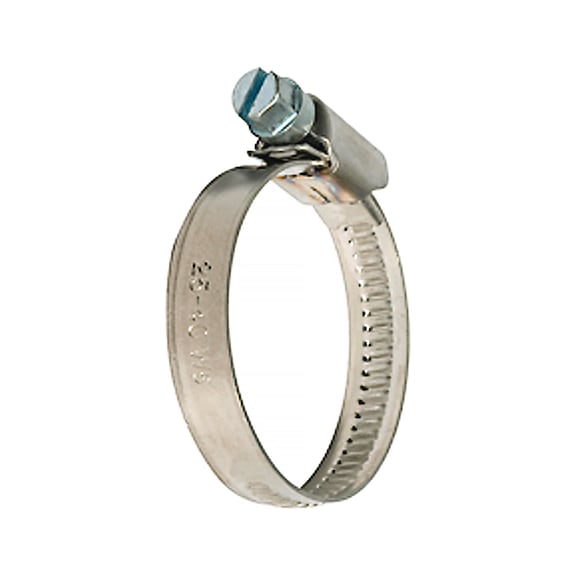 Worm thread hose clamp blow line stainless steel 1.4401 115460 - Tube clamp (pneumatics)
