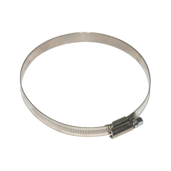 Worm thread hose clamp blow line chrome steel 115481 - Tube clamp (pneumatics)