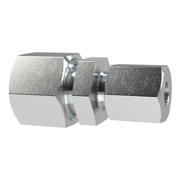 Straight reducing screw connection galvanised steel 159324 - Connector/fitting (pneumatics, unspecified)