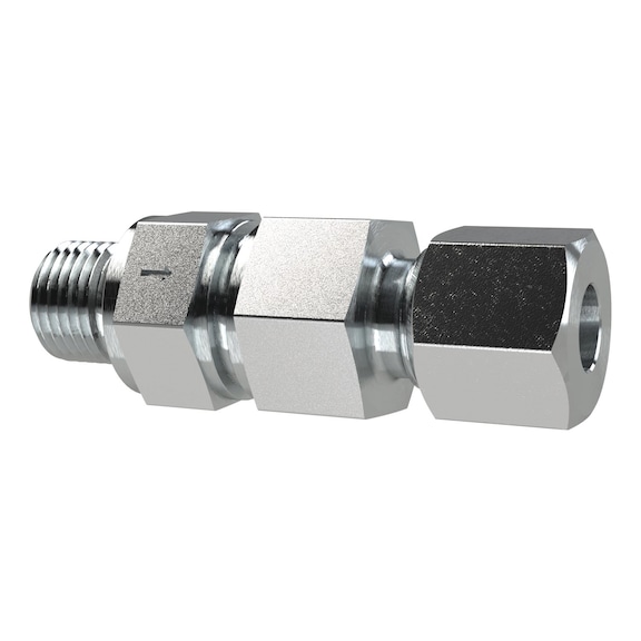 Check valve Threaded cutting ring, galvanised steel 159481 - Union nut (threaded joint)