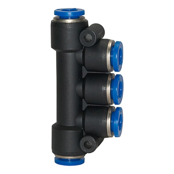T-multiple distributor plug connection Blue Series 109872 - Multiple distributor (pneumatics)