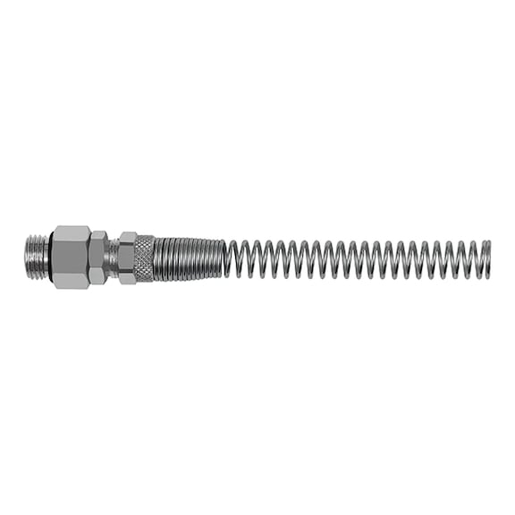 Straight screw-in fitting bend protection spring rotatable 110662 - Straight screw-in fitting (pneumatics)