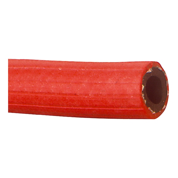 Oxyfuel hose for acetylene red roll 50 m 205657 - Connection hose for gas can