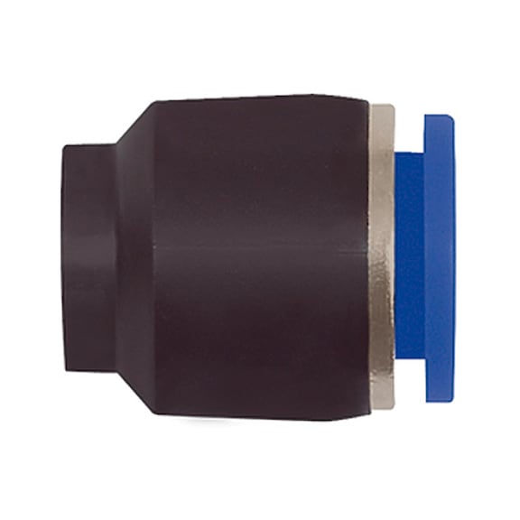 Sealing cap Blue series Plastic Nickel-plated brass 109932 - Push-in fitting parts (pneumatics)