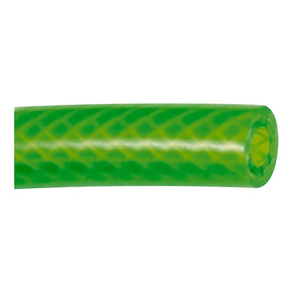 PVC fabric hose bright green roll 50 m 113782 - Tubing (pneumatics, unspecified)