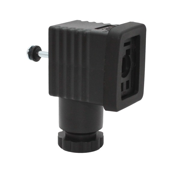 RIEGLER Device plug form B according to EN 175301-803 100409 - Electrical element for actuators (accessory, pneumatics)