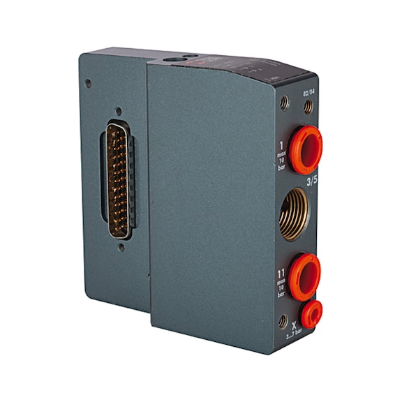 METAL WORK Input plate for valve terminal HDM 106670 - Directional control valve (pneumatics, unspecified)